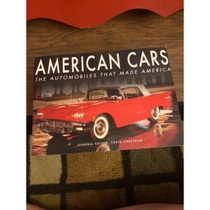 American Cars The Automobiles That Made America Coffee Table Book Craig Cheetam